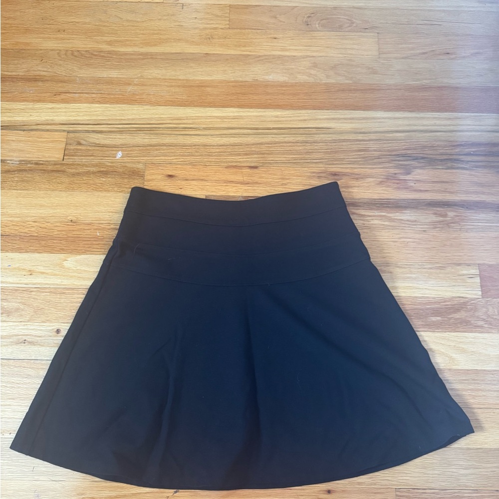 Black A-Line Athleta Women’s Skirt